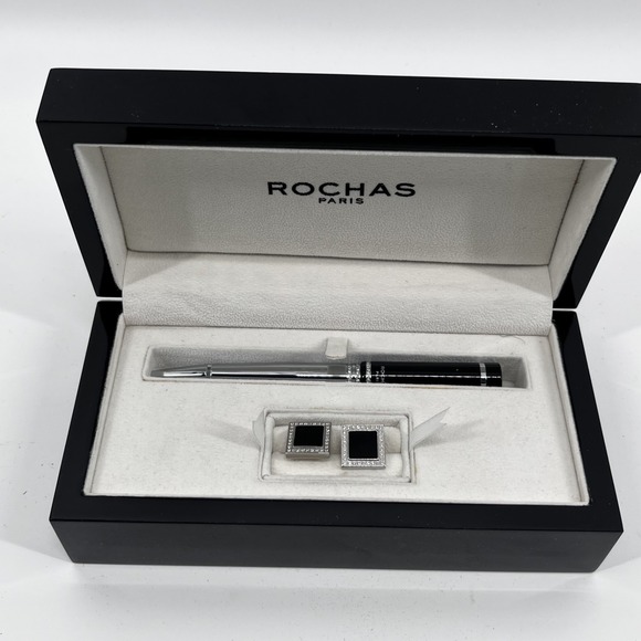 Rochas Other - ROCHAS Paris - pen and lapel pin set. Great for gifting or personal use